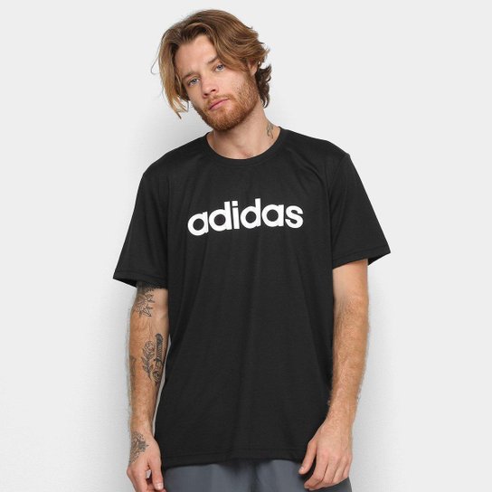 Camiseta Adidas D2M Soft Logo Masculina - Preto é ruim? Camiseta Adidas D2M Soft Logo Masculina - Preto é boa?