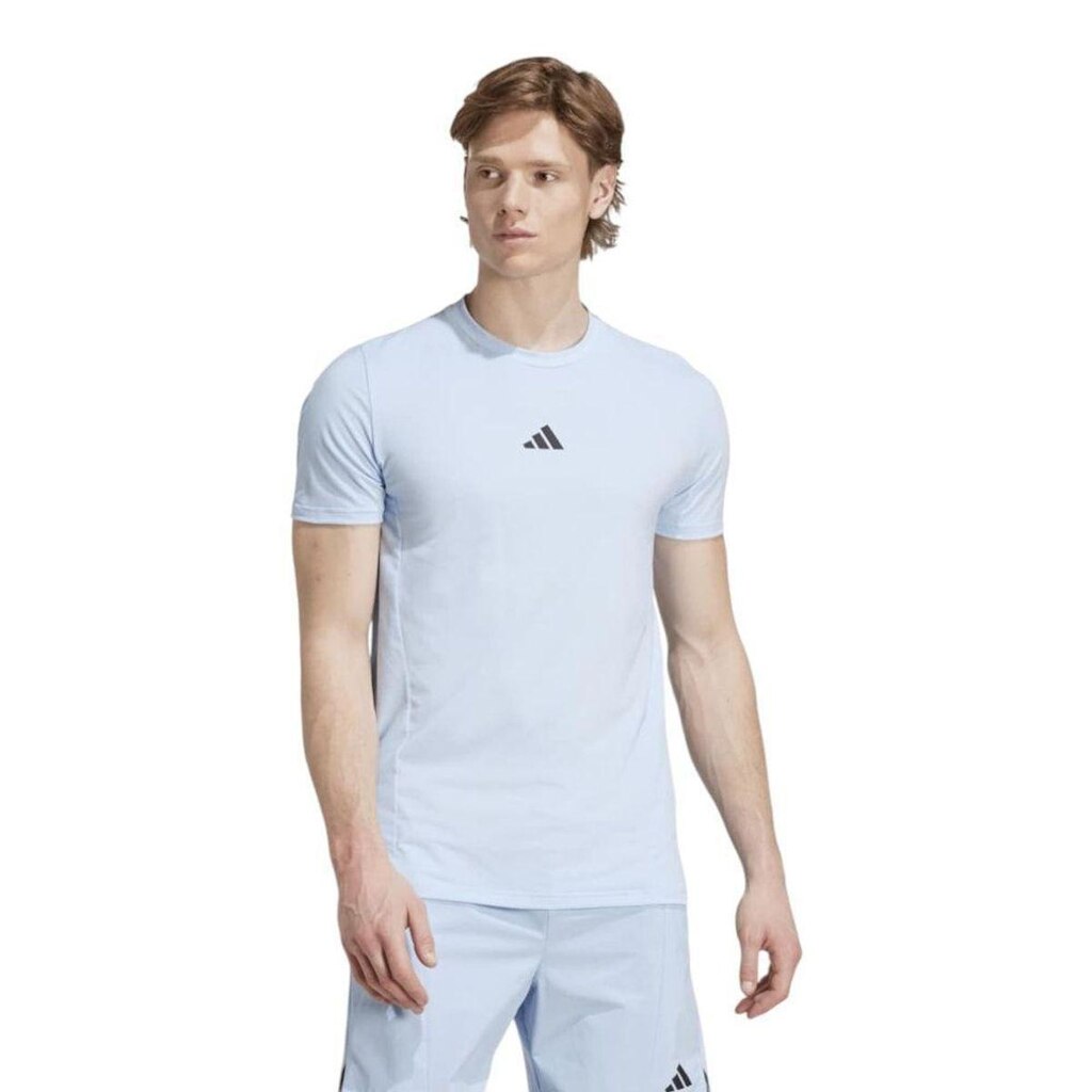 Camiseta Adidas Designed for Training Masculina - Azul P