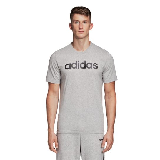 Camiseta Adidas E Lin Tee Masculina - Cinza é ruim? Camiseta Adidas E Lin Tee Masculina - Cinza é boa?