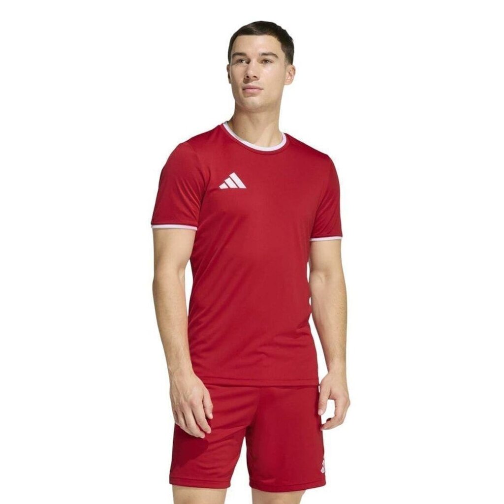 Camiseta Adidas Entrada 26 Masculino - Vermelho M