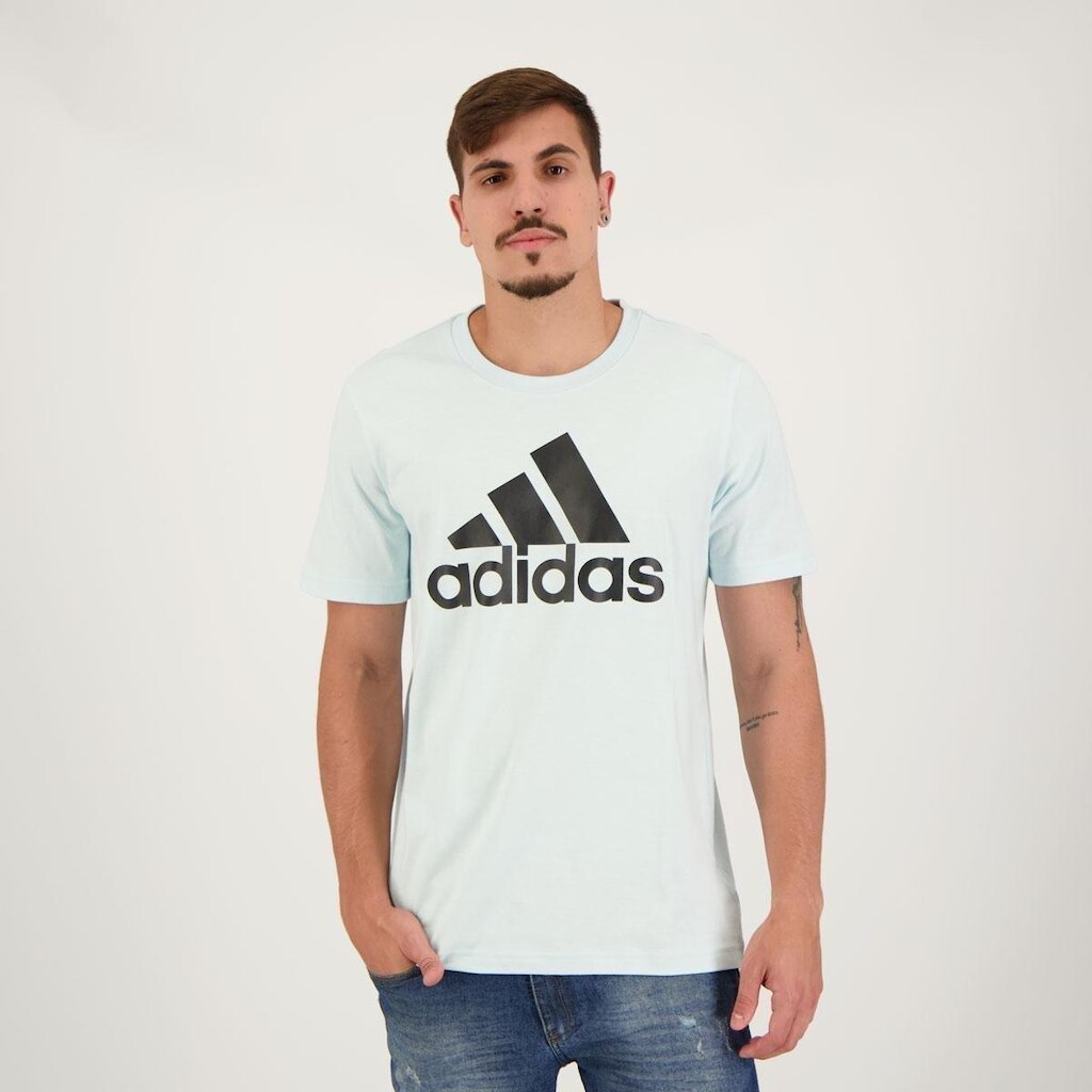 Camiseta Adidas Ess Logo Azul