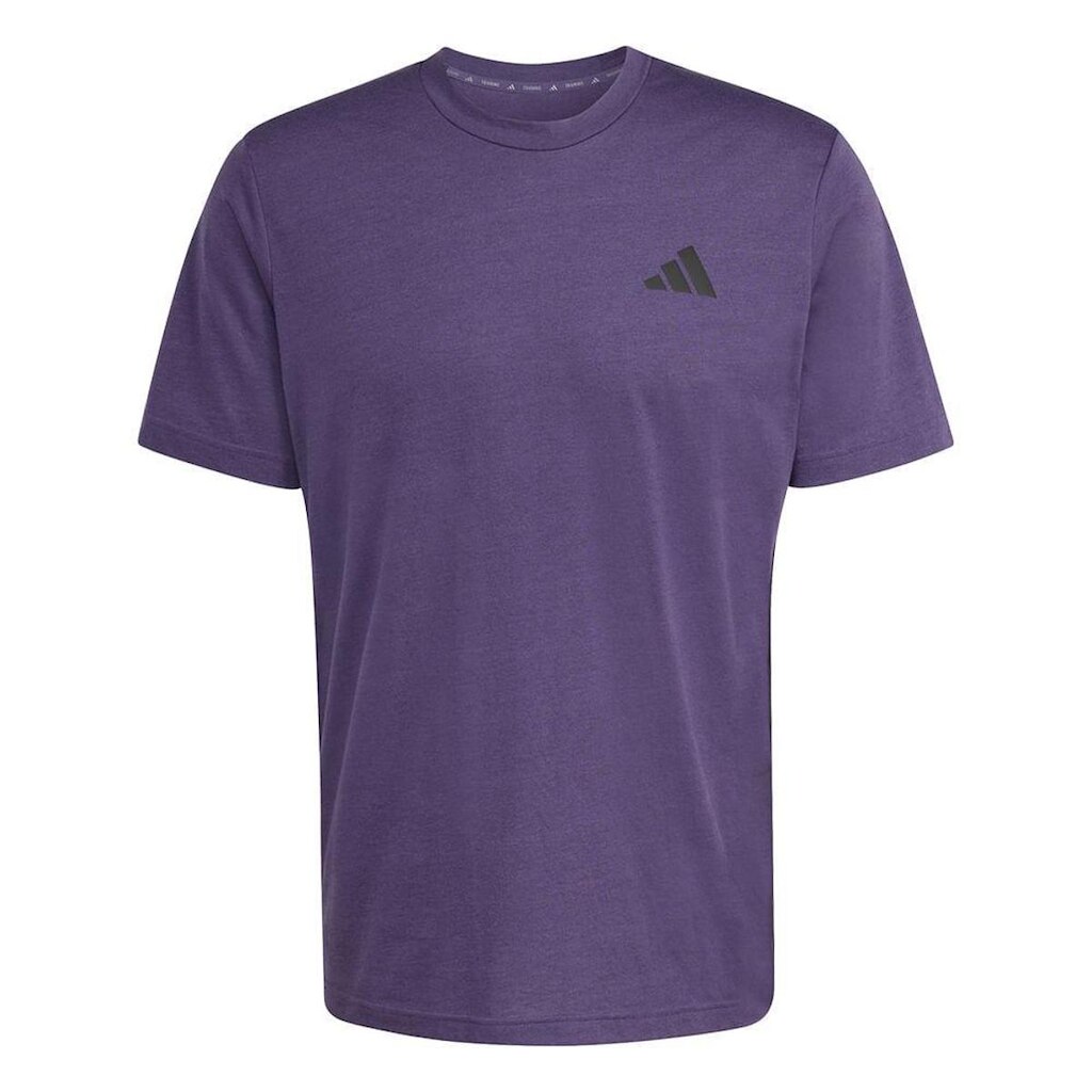 CAMISETA ADIDAS ESSENTIALS 3 LISTRAS MASCULINO - ROXO P