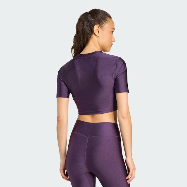 Camiseta Adidas Essentials de Treino Shine Feminina