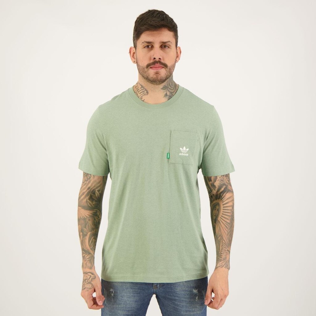 Camiseta Adidas Essentials Made With Hemp Verde