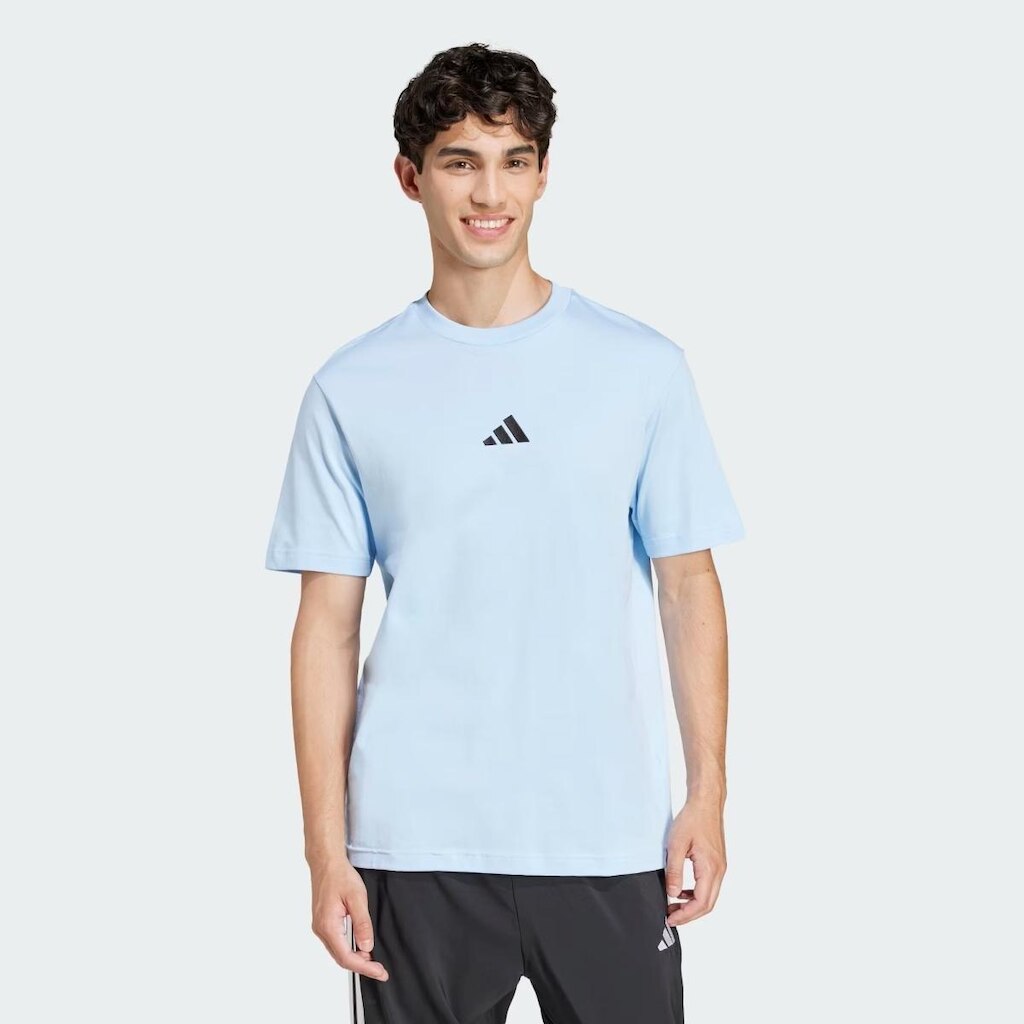 Camiseta Adidas Essentials Small Logo Malha Masculina