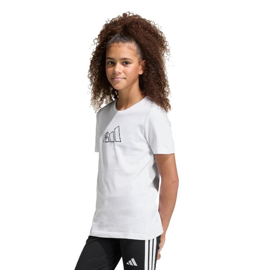 Camiseta Adidas Estampa Animal Infantil