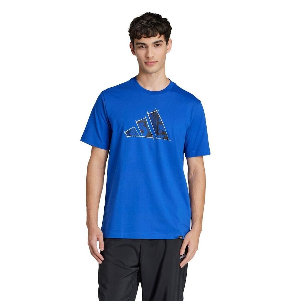 Camiseta Adidas Estampada Logo Masculina