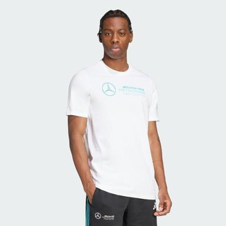 Camiseta Adidas Estampada Mercedes Amg Petronas Fórmula 1 Team Dna Masculino