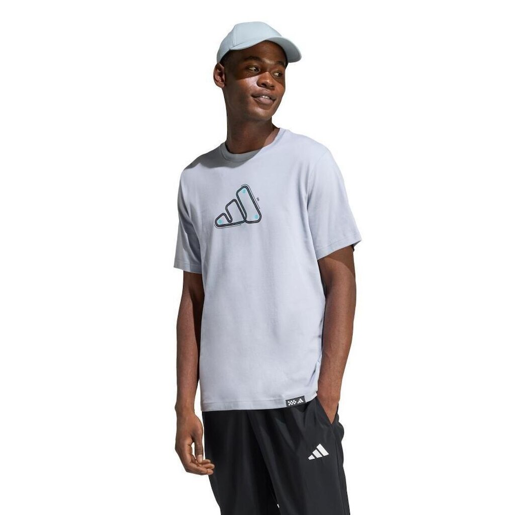 Camiseta Adidas Estampada Motorsport Track