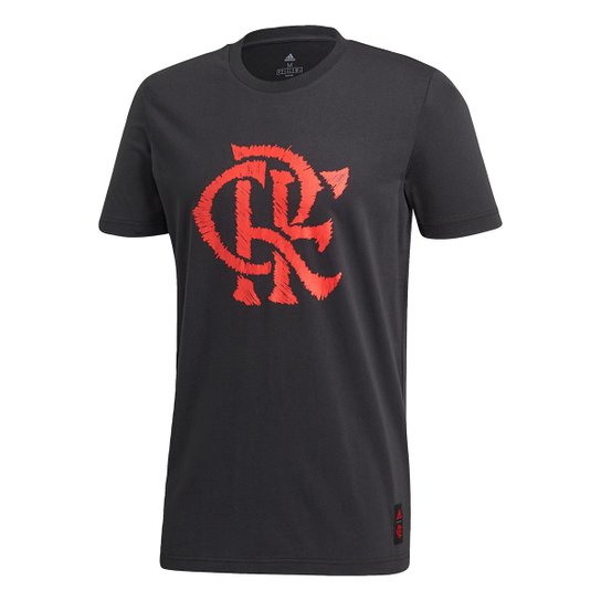 Camiseta Adidas Flamengo Gráfica Masculina - Preto é ruim? Camiseta Adidas Flamengo Gráfica Masculina - Preto é boa?