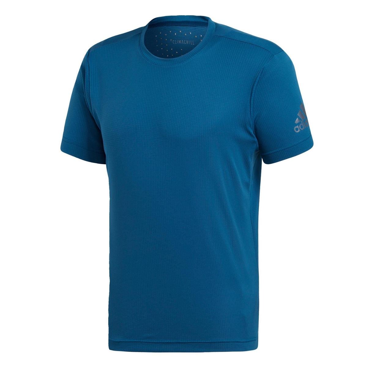Camiseta Adidas Freelift Climachill Masculina - Azul+Preto | Netshoes