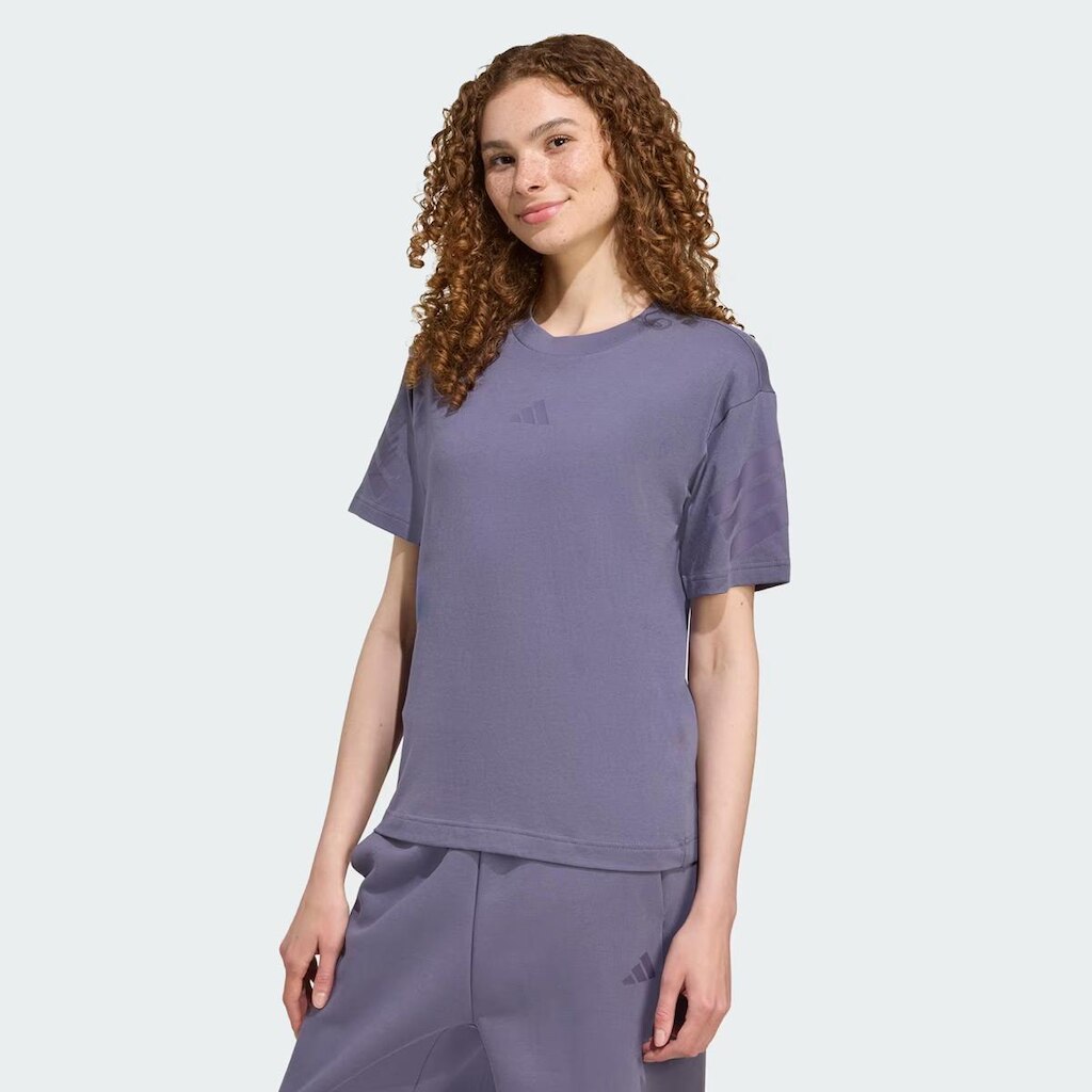 Camiseta Adidas Future Icons 3 Listras Feminina
