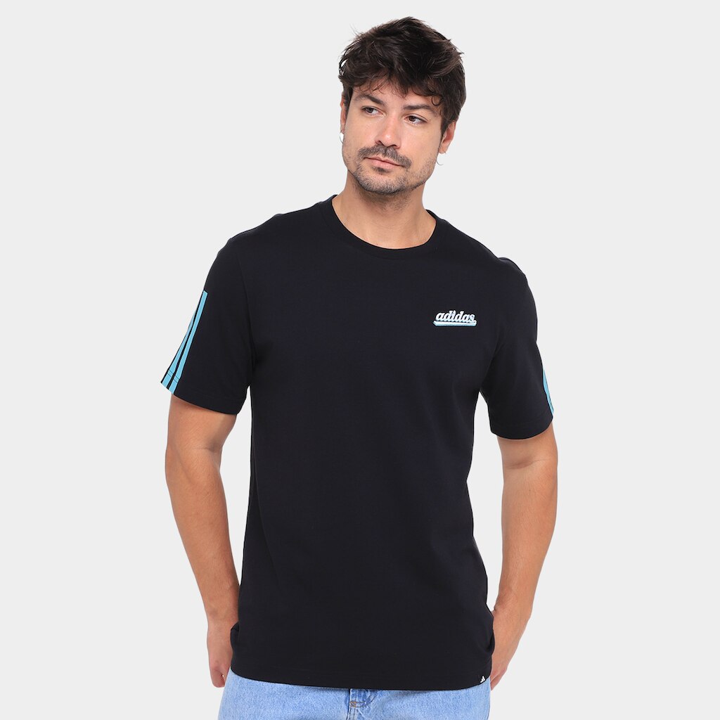 Camiseta Adidas Gráfica Script Masculina