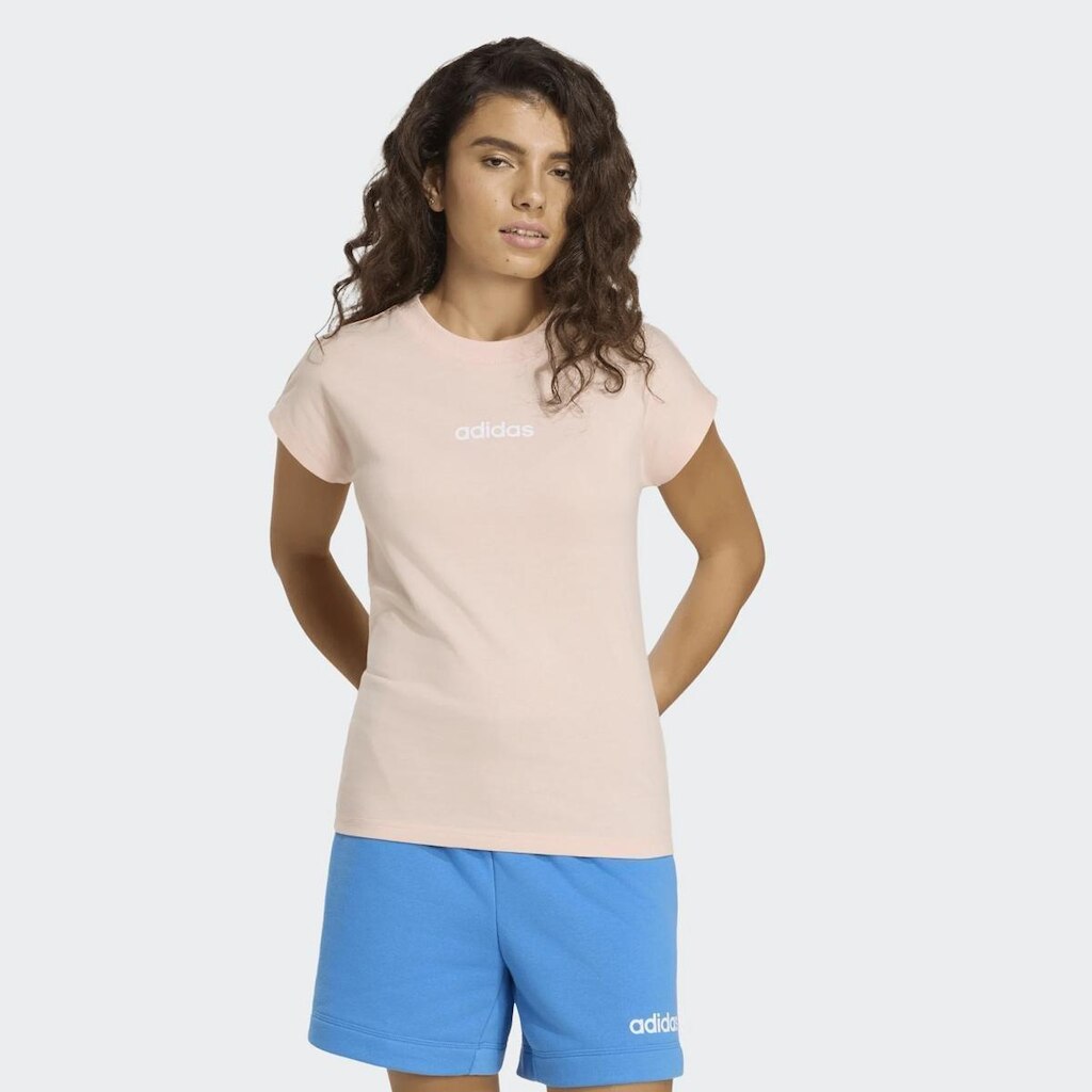 Camiseta Adidas  Linear Feminina