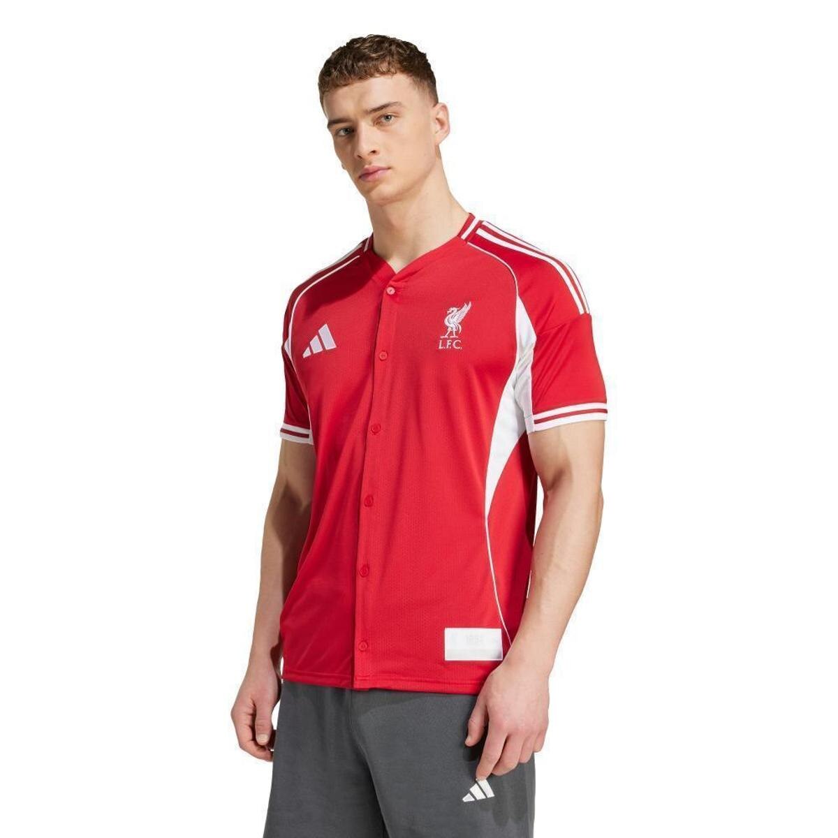 Camiseta Adidas Liverpool Fc Us Masculina - Vermelho | Netshoes