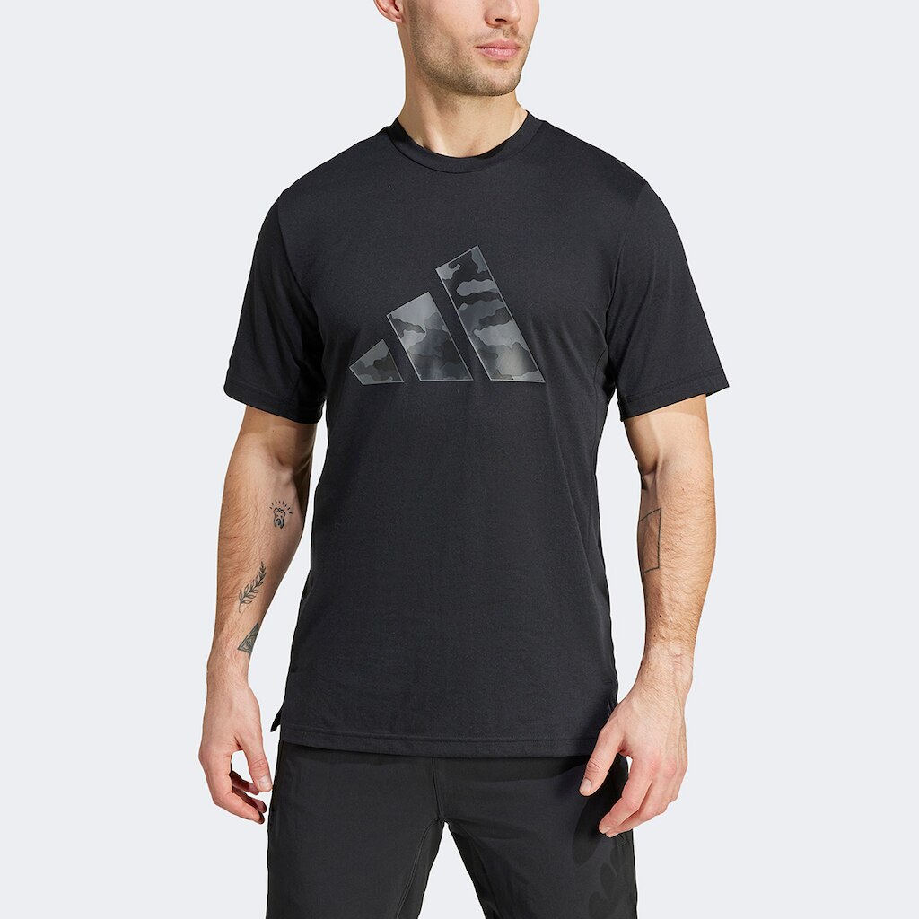 Camiseta Adidas Logo Camuflada Masculina