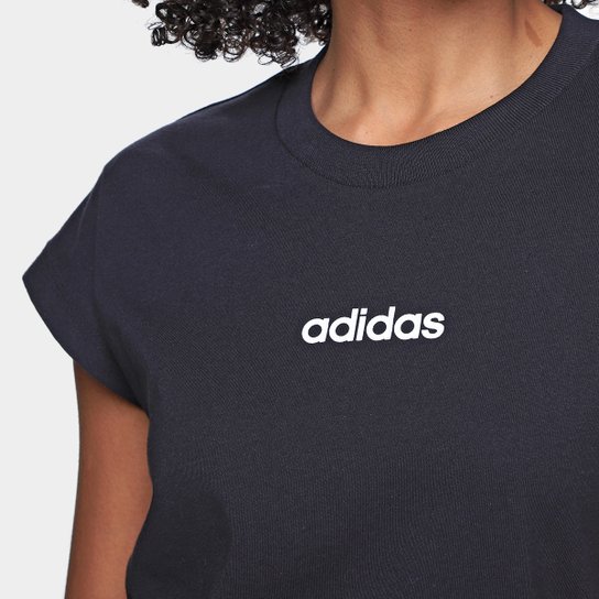 Camiseta Adidas Logo Linear Feminina