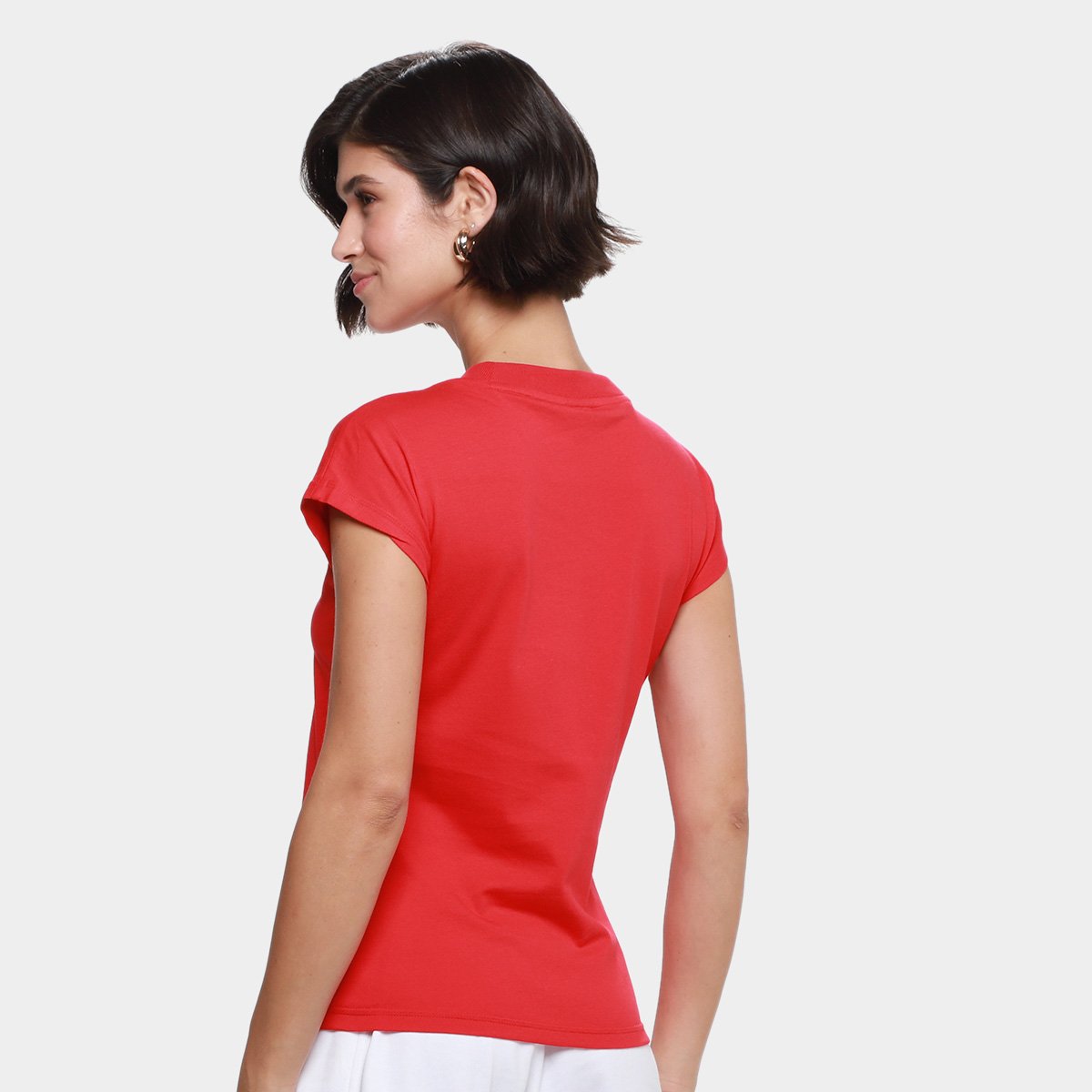 Camiseta Adidas Logo Linear Feminina - 1