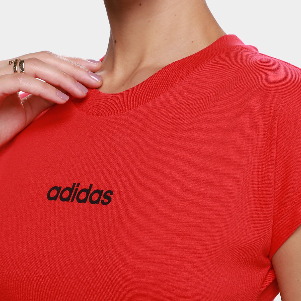 Camiseta Adidas Logo Linear Feminina - 2