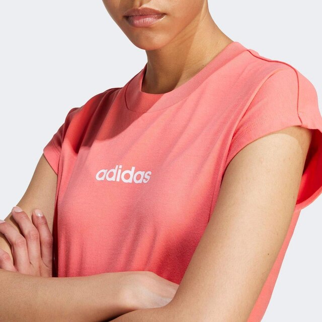 Camiseta Adidas Logo Linear Feminina