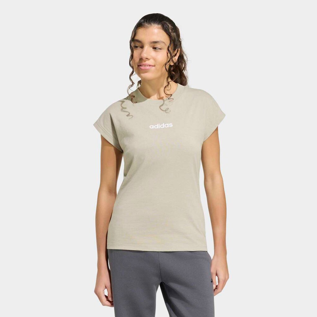 Camiseta Adidas Logo Linear Feminina