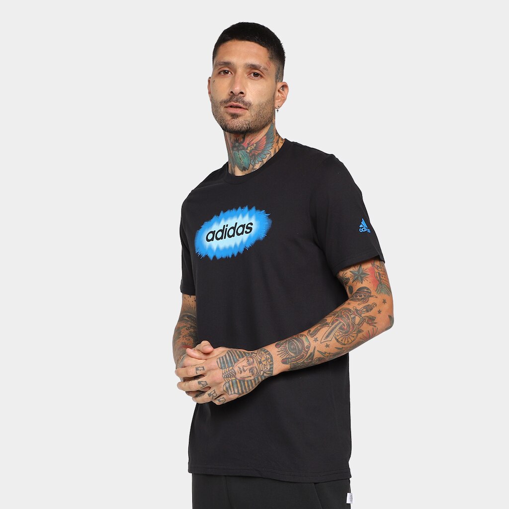 Camiseta Adidas Logo Linear Masculina
