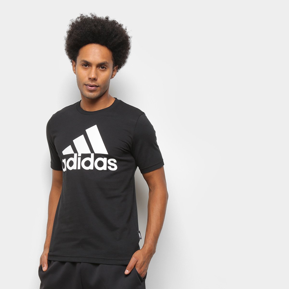 Camiseta Adidas Logo Masculina Menor preço em Camiseta Adidas Logo Masculina