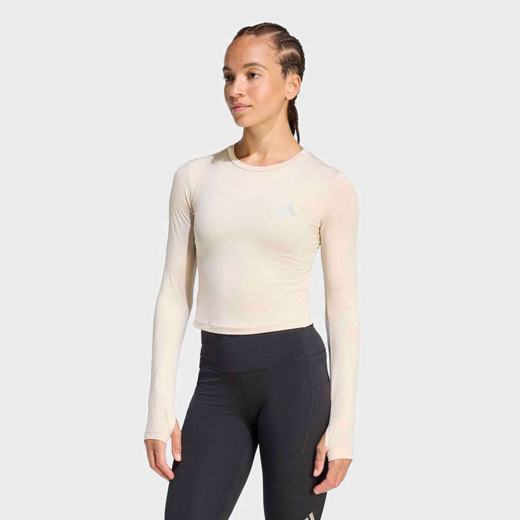 Camiseta Adidas Manga Longa Essentials Feminina