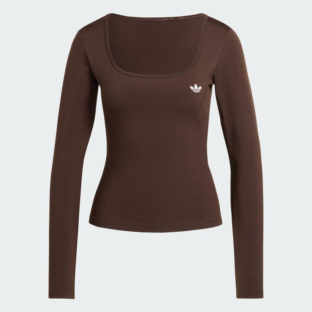Camiseta Adidas Manga Longa Essentials Feminino