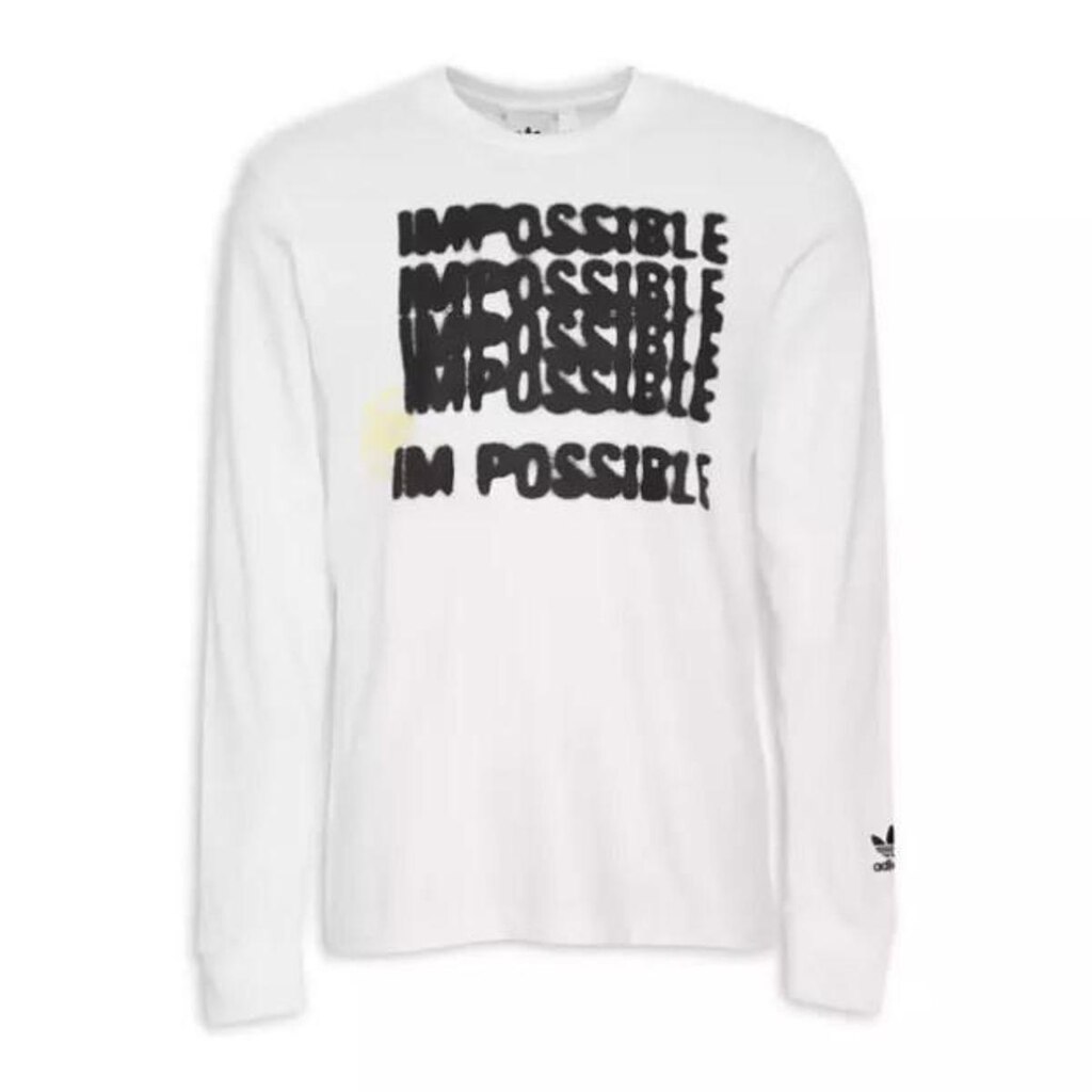 Camiseta Adidas Manga Longa Graphics New Age IC8873