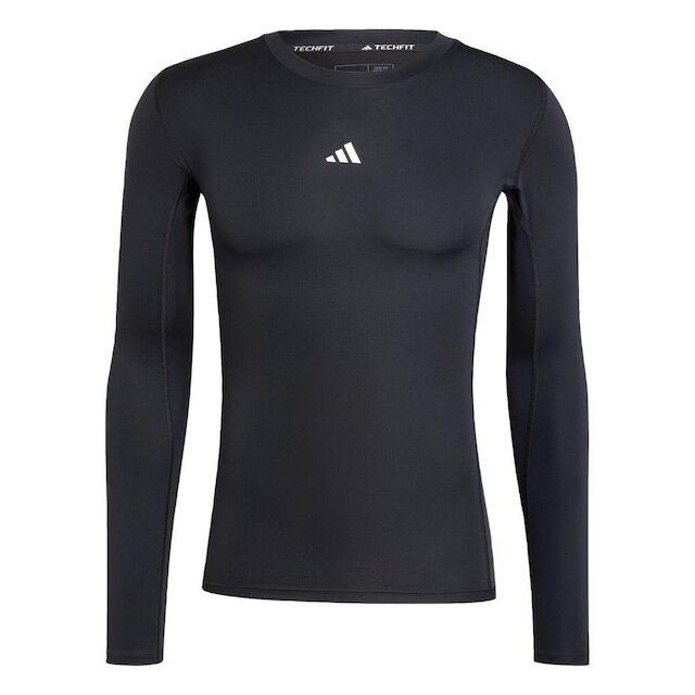 Camiseta Adidas Manga Longa Techfit Masculina