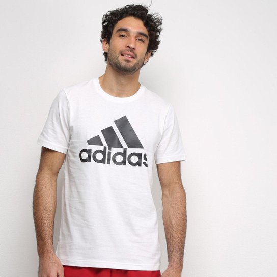 Camiseta Adidas MH BOS Masculina - Branco e Preto é ruim? Camiseta Adidas MH BOS Masculina - Branco e Preto é boa?
