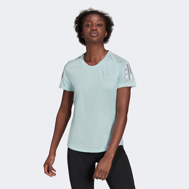 Camiseta Adidas Own The Run Feminina - Azul Claro é boa?