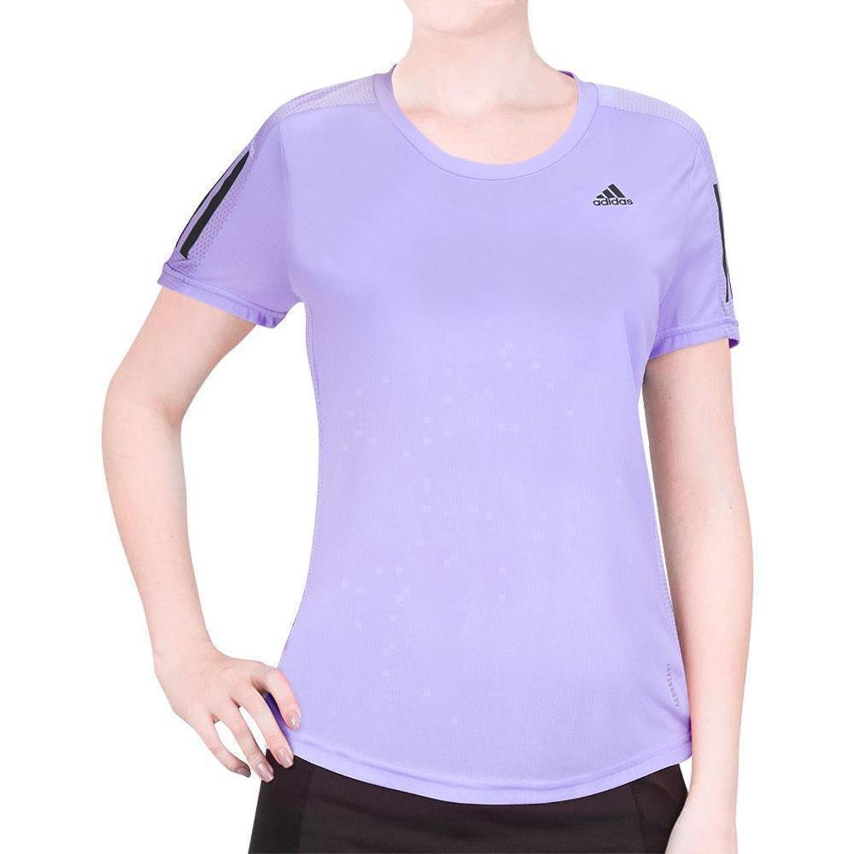 blusa adidas roxa