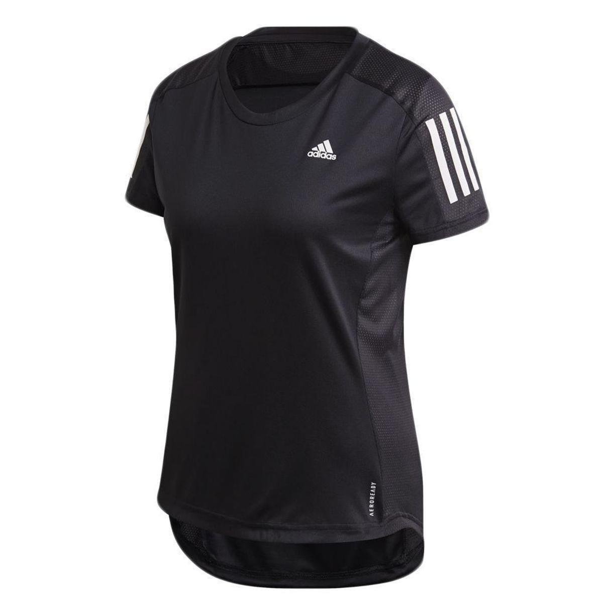 camiseta adidas own the run tee feminina