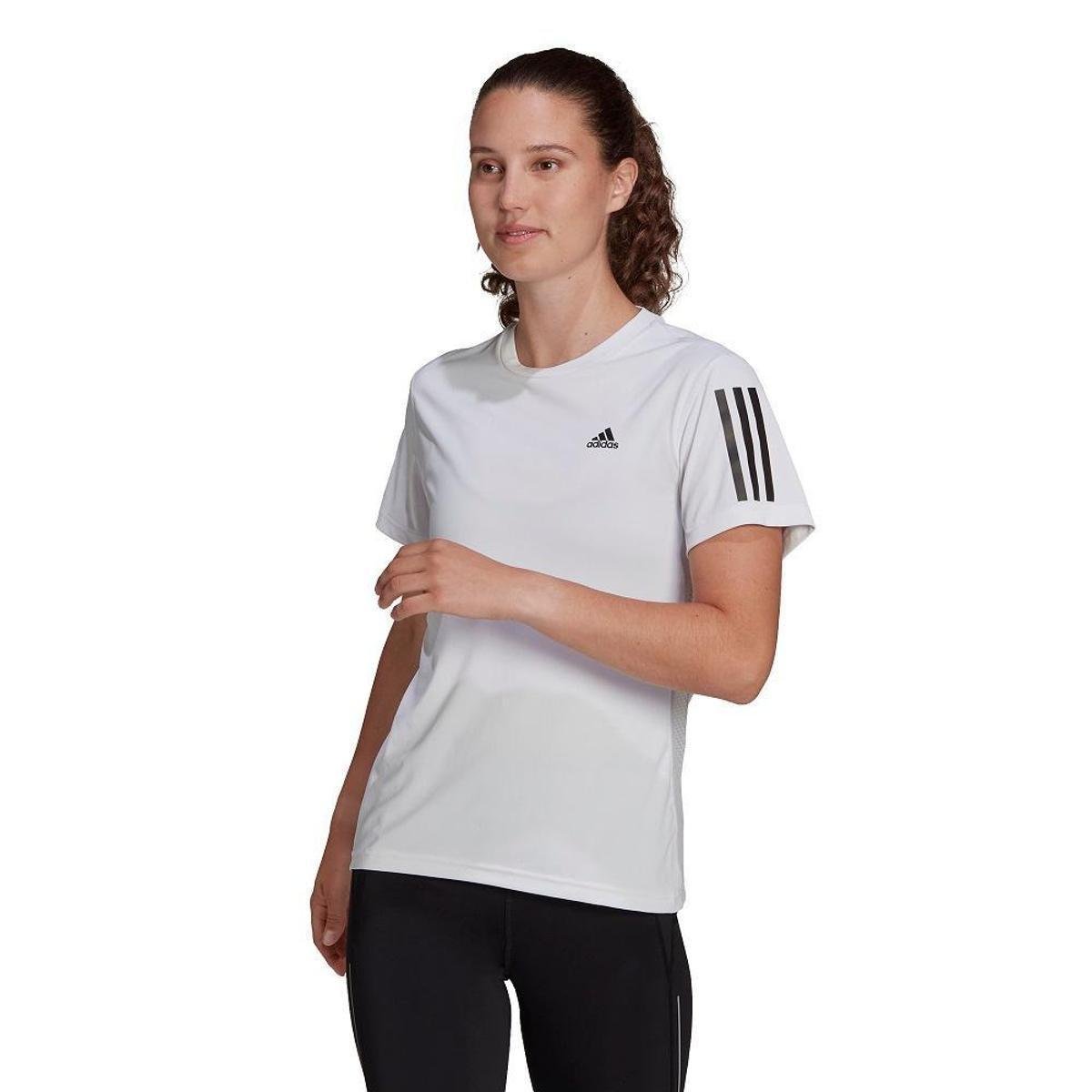 camiseta adidas own the run tee feminina