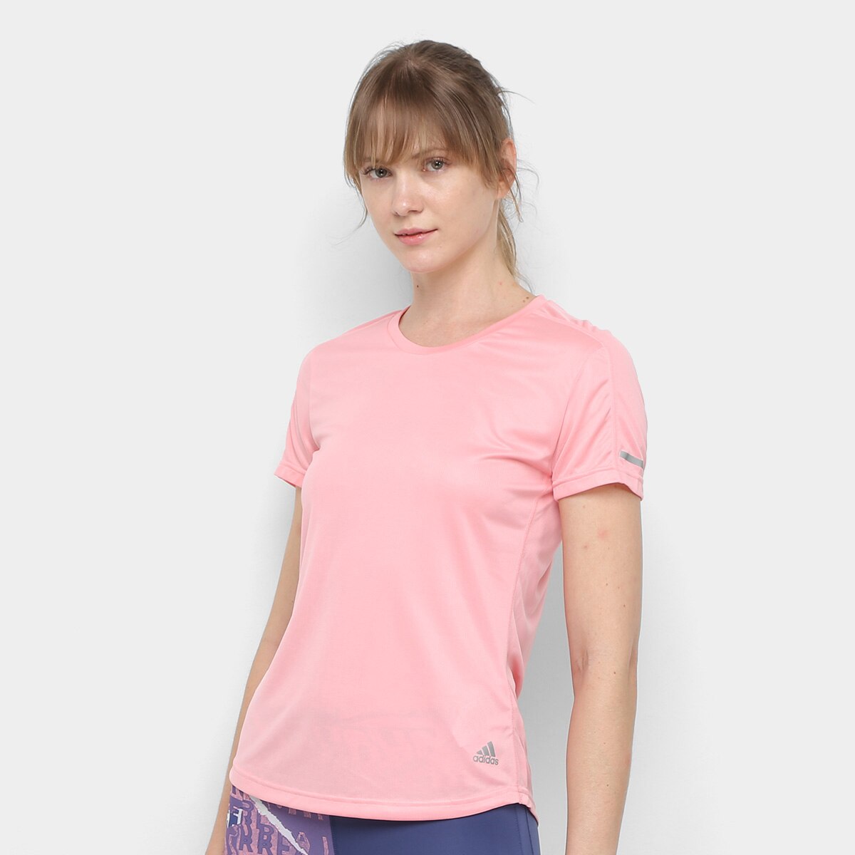 camisa da adidas feminina rosa