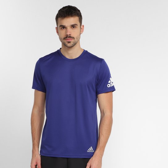 Camiseta Adidas Run It Masculina - Marinho+Branco é ruim? Camiseta Adidas Run It Masculina - Marinho+Branco é boa?