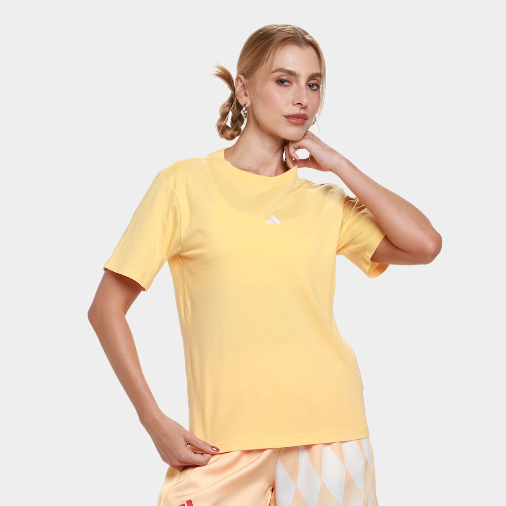 Camiseta Adidas Small Logo Feminina