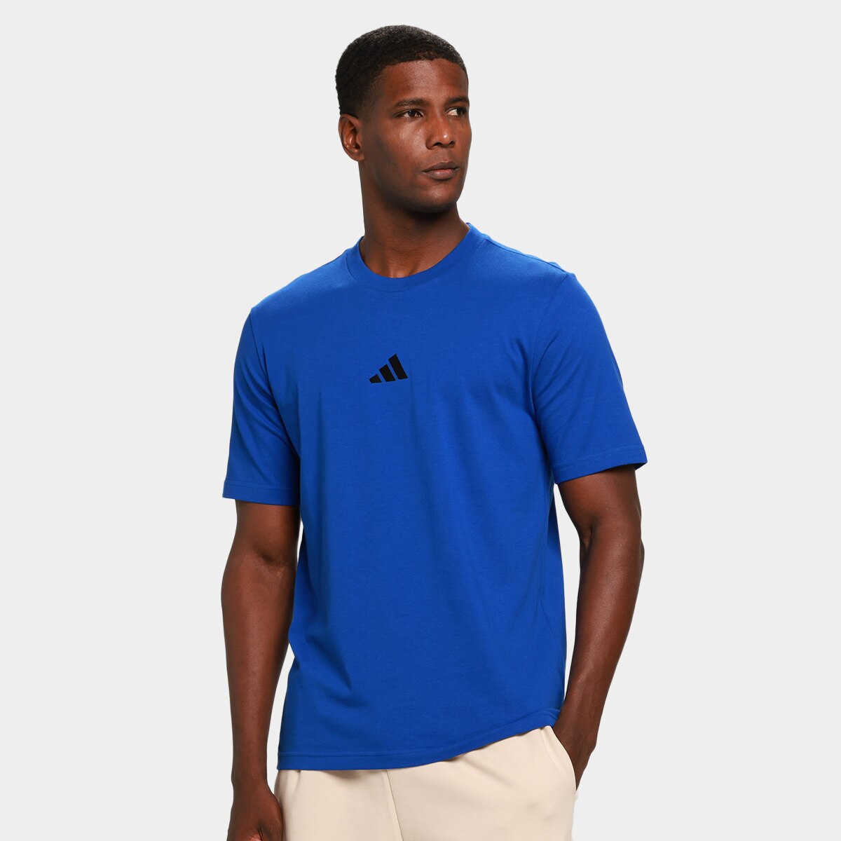 Camiseta Adidas Small Logo Masculina FBA 4240 C69