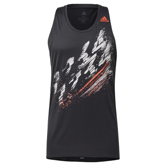 Camiseta Adidas Speed Masculina - Preto