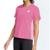 Camiseta Adidas TE 3S Crew Tee Rosa e Branco - Rosa