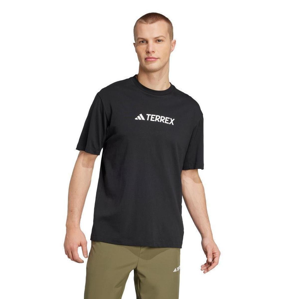 Camiseta Adidas Terrex Com Logotipo Clássico Masculina Menor preço em Camiseta Adidas Terrex Com Logotipo Clássico Masculina