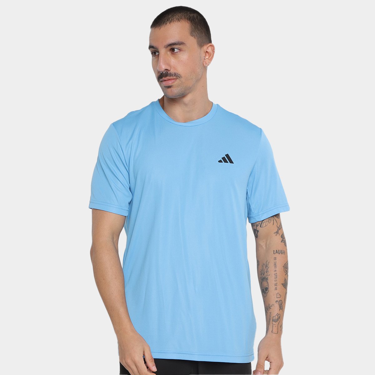 Camiseta Adidas Training Essentials Base Masculina Menor preço em Camiseta Adidas Training Essentials Base Masculina