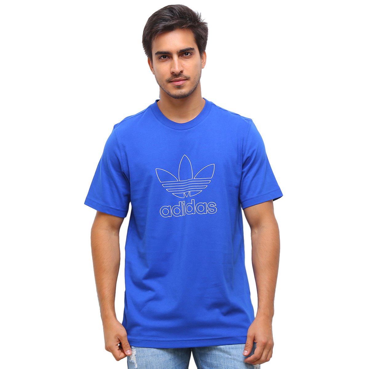 camiseta adidas trefoil