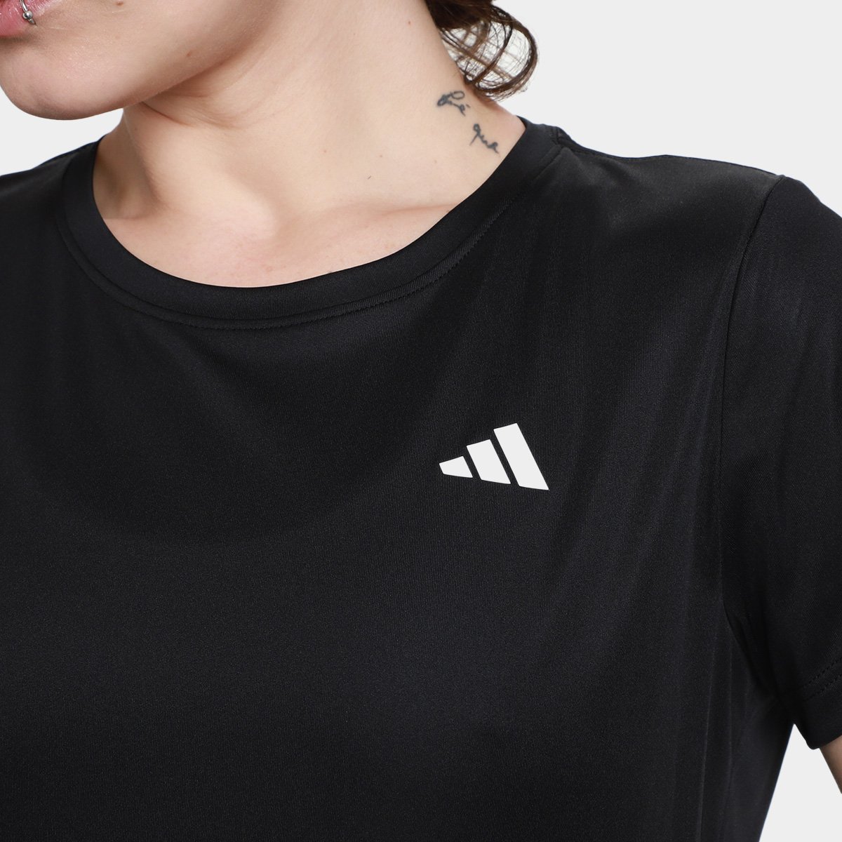 Camiseta Adidas Treino 3S Feminina - 2