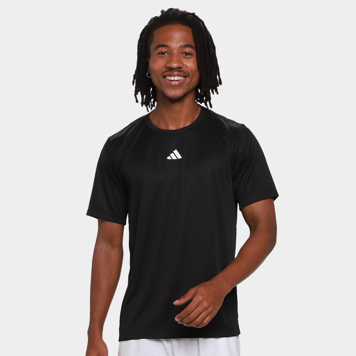 Camiseta Adidas Treino Básica Masculina Menor preço em Camiseta Adidas Treino Básica Masculina