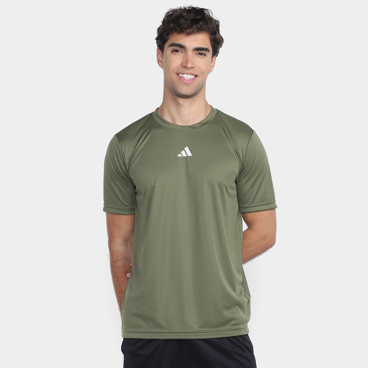 Camiseta Adidas Treino Básica Masculina Menor preço em Camiseta Adidas Treino Básica Masculina