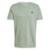 Camiseta Adidas Waffle Trefoil Essentials Silver - Verde