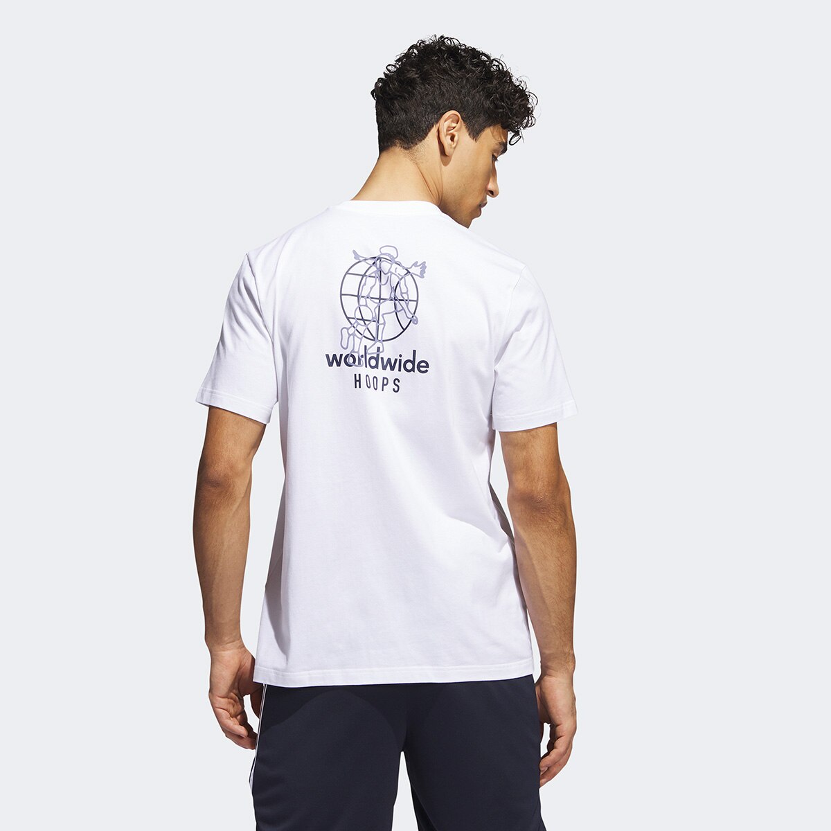 Camiseta Adidas World Wide Hoops Hbr Masculina - 1